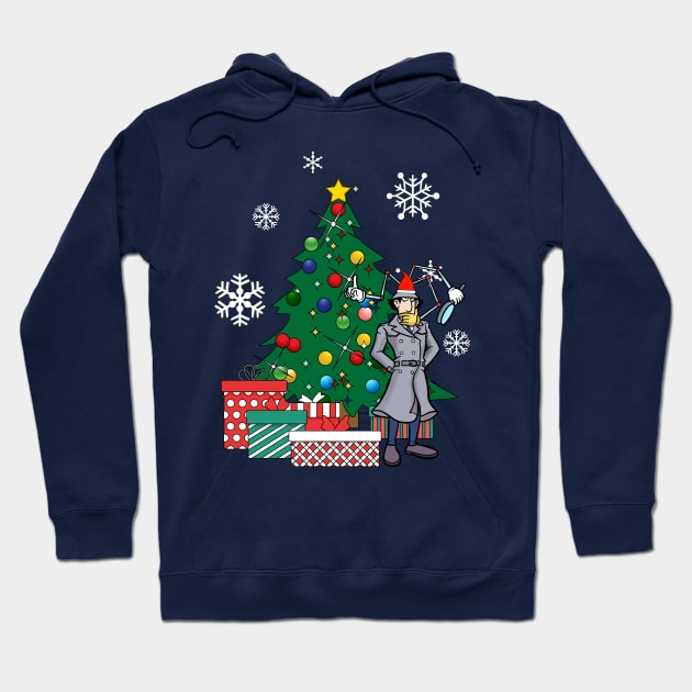 Inspector Gadget Around The Christmas Tree Hoodie by Nova5